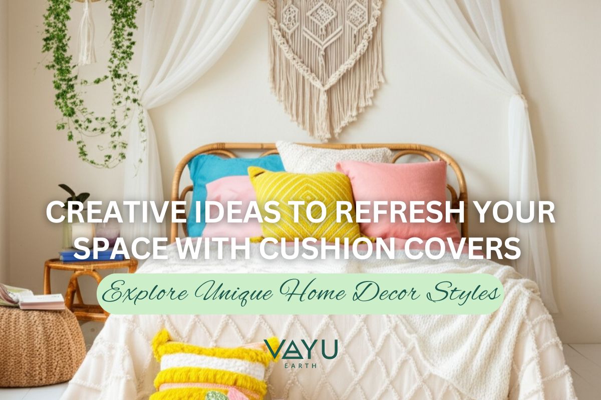 Creative Ideas to Refresh Your Space with Cushion Covers: Explore Unique Home Decor Styles