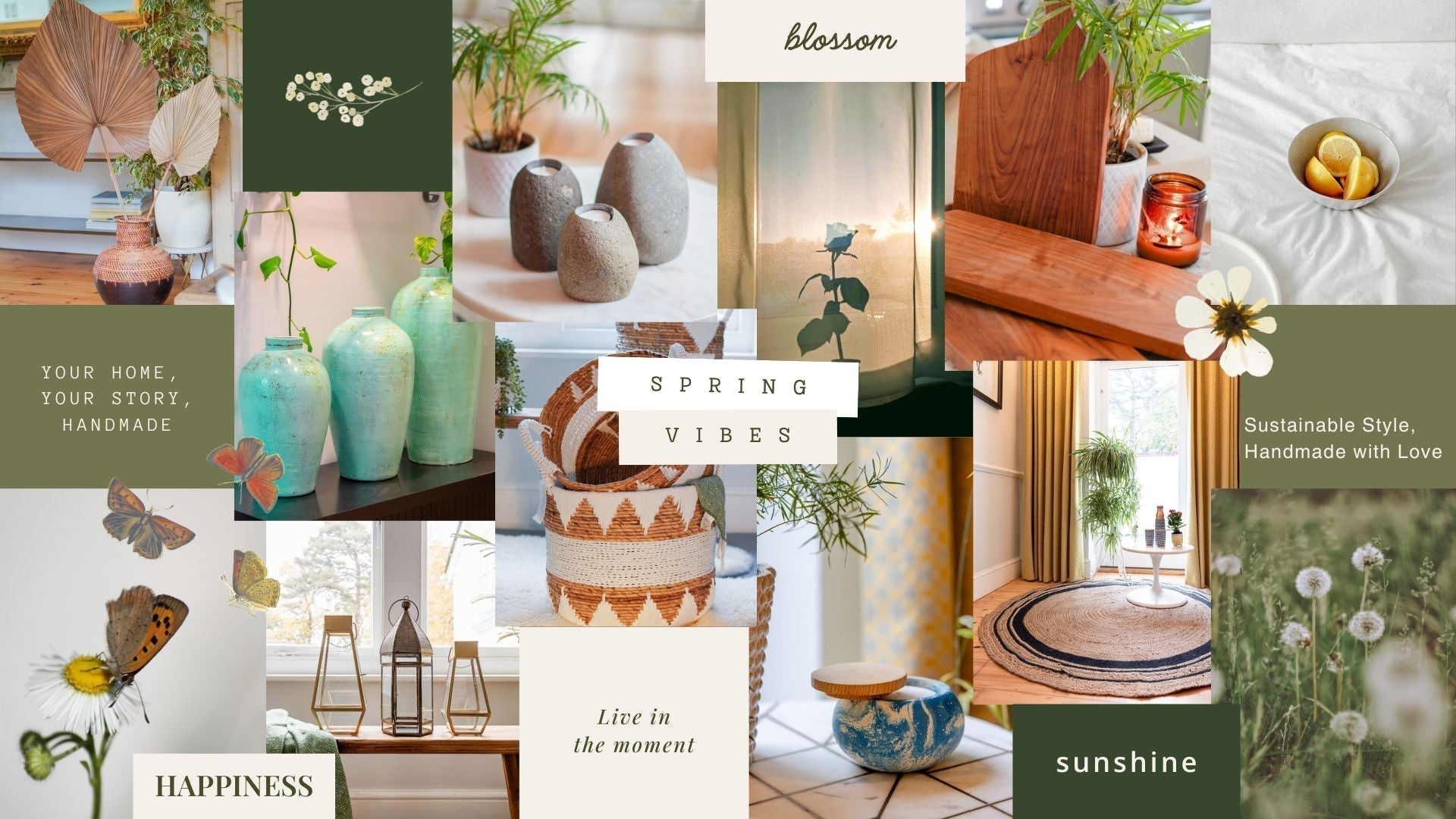 Handmade Home Decor: Blending Craftsmanship with Sustainability