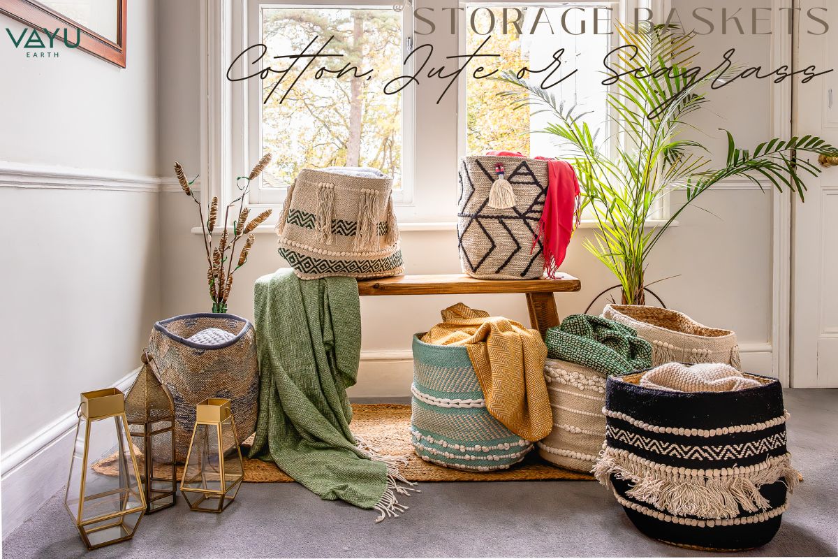 Cotton vs Jute vs Seagrass: Which Storage Basket Is Right for Your Space?