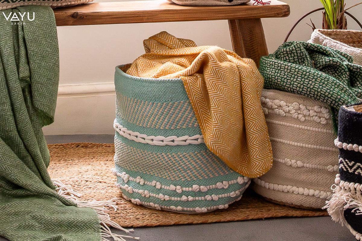 How to Store and Style Throw Blankets: The Ultimate Guide to Handwoven Storage Baskets