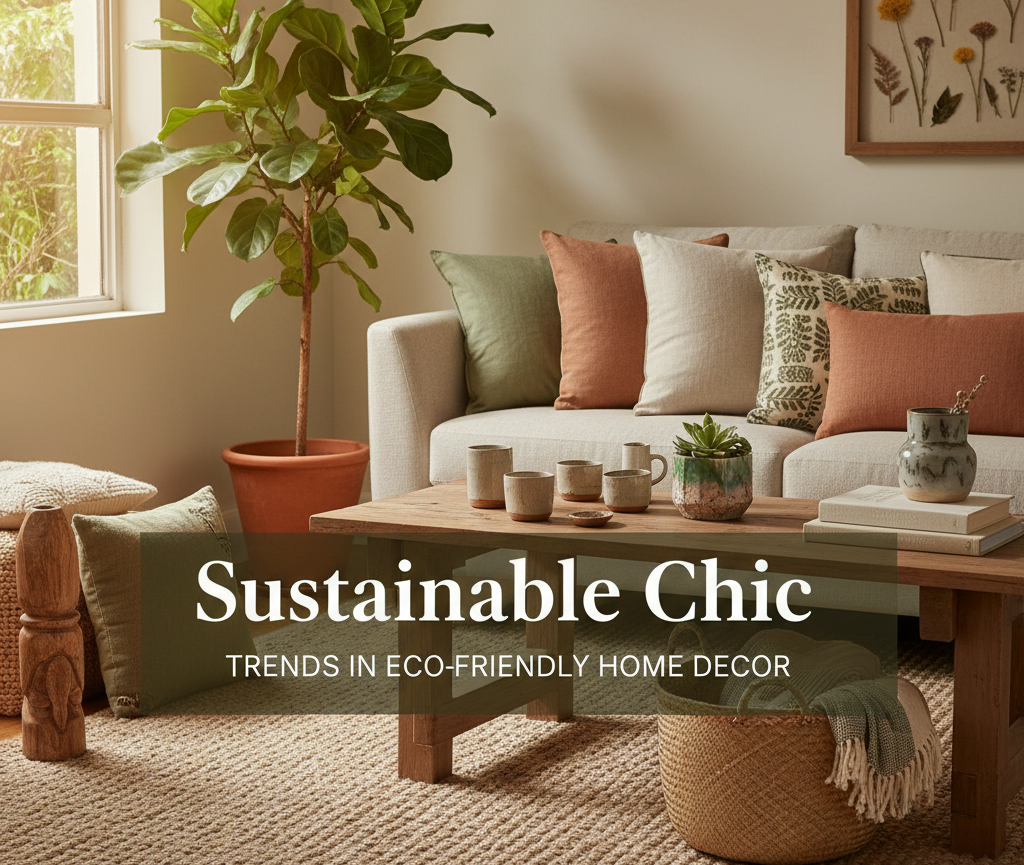Sustainable Chic: Trends in Eco-Friendly Home Decor