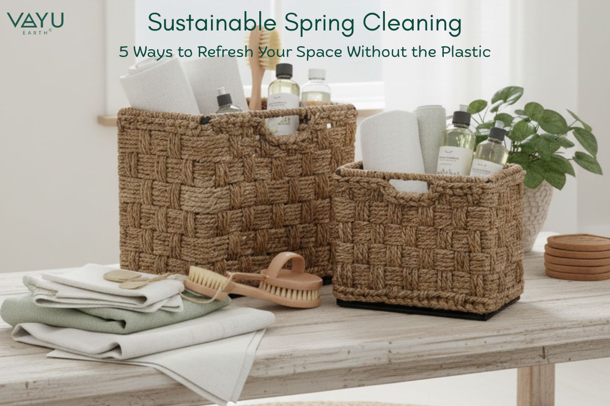 Sustainable Spring Cleaning: 5 Ways to Refresh Your Space Without Plastic