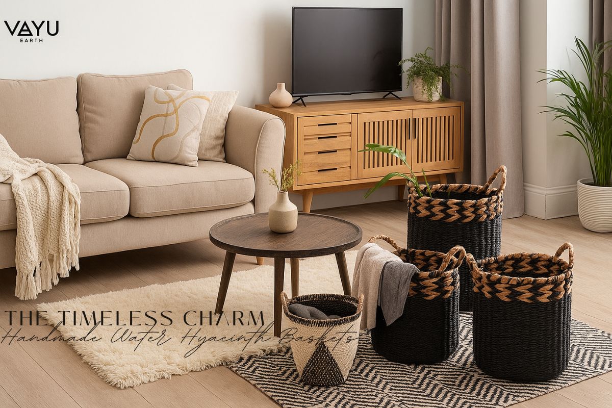 The Timeless Charm of Handmade Water Hyacinth Baskets from Indonesia