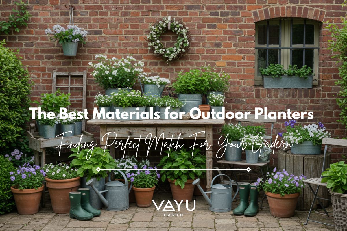 The Best Materials for Outdoor Planters: Finding Your Perfect Match