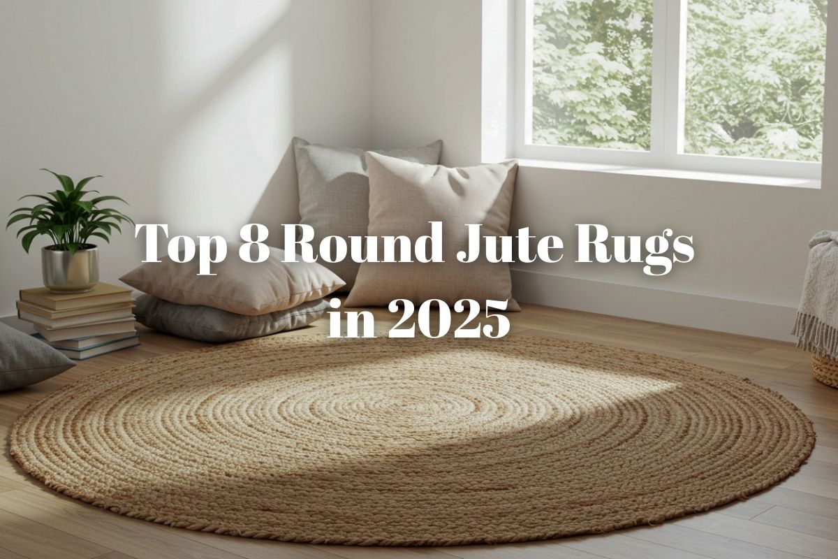 Top 8 Round Jute Rugs That Bring Texture and Warmth to Your Room