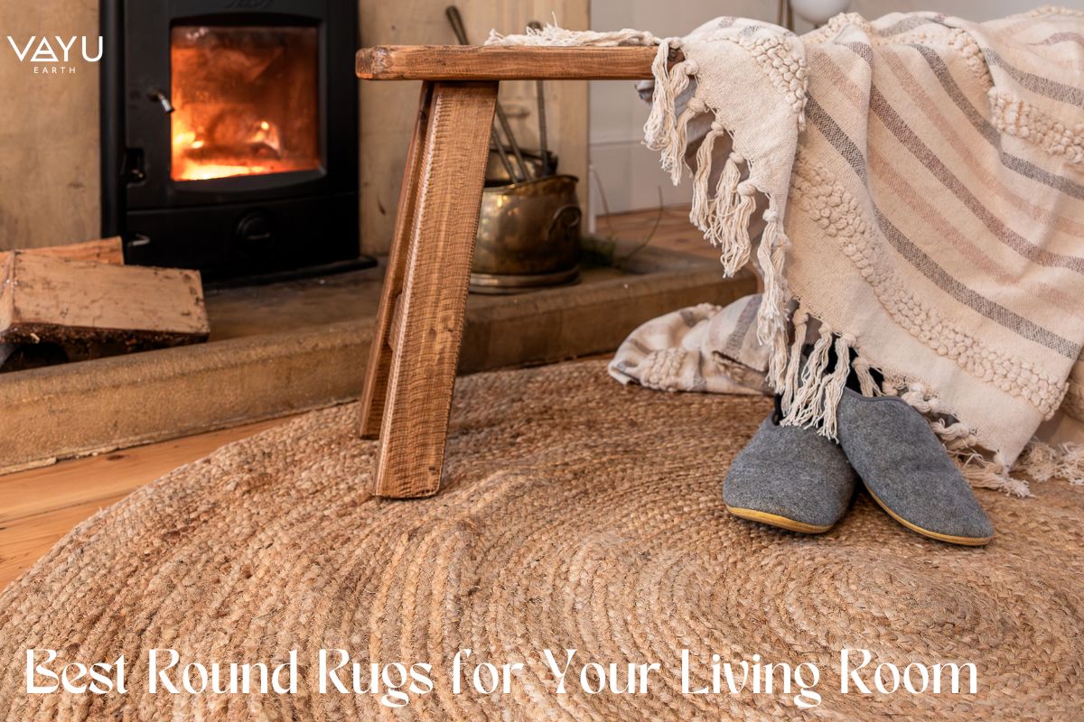 10 Best Round Rugs for Your Living Room – Vayu Earth