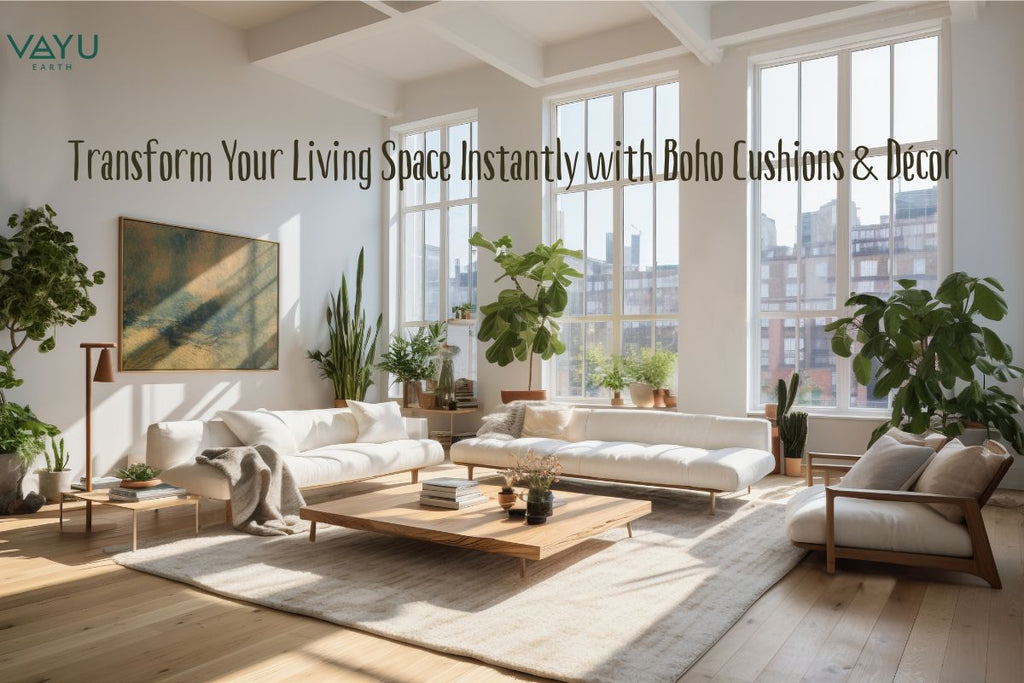 Transform Your Home into a Bohemian Style Quickly With Cushion Covers and Boho Style Décor