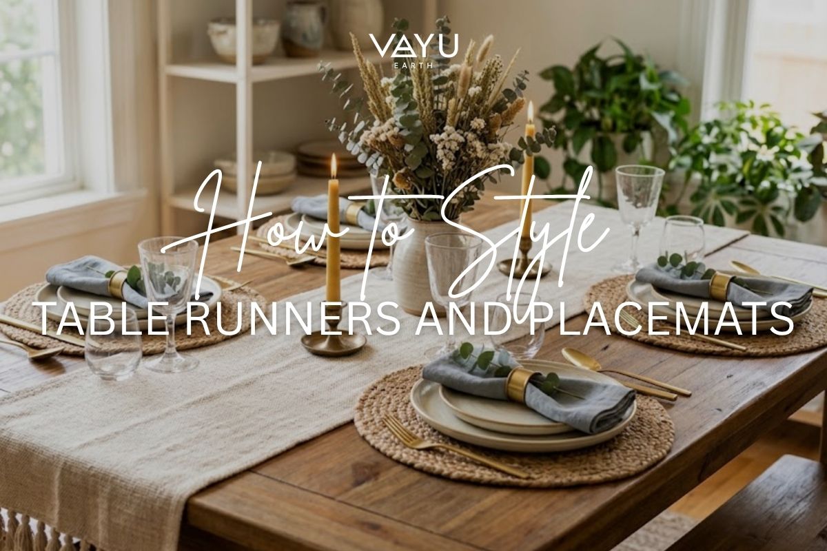 How to Style Table Runners and Placemats: Eco-Friendly Dining Ideas