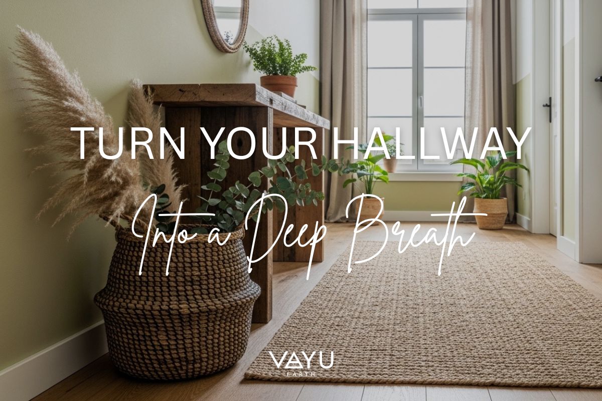 How To Turn Your Hallway Into A Deep Breath?