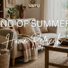 end of summer home decor refresh