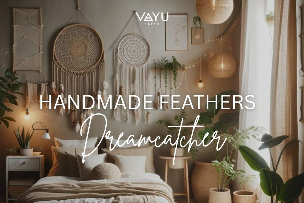 Handmade Dreamcatchers with Feathers - Bring Peaceful Dreams & Boho Charm