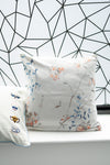 Digital Printed Cotton Botanical Cushion Cover