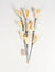 Eco-friendly Palm Leaf Tulip Flower Sticks (set of 3), Vayu Earth, Handmade, Sustainable, Ethical