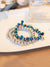 Vayu Earth, handmade, artisan, jewellery UK, unique jewellery, fashion accessories, handmade necklace, handcrafted bracelet, earth jewellery, sustainable bracelet, ethical bracelet, fashion jewellery bracelet, blue bracelets, bracelet set, bracelet blue, stackable bracelets, earth bracelet, fashion bracelets, silver bracelets set