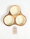 Vayu Earth, handmade, artisan, home decor, home accessories, sustainable, ethical, kitchen and dining, kitchen accessories, homewares decor, serveware, kitchen ideas, homewares decor, kitchen decor, kitchen accessories, accessories for the home, home and accessories, wood craftsmanship, homewares decor, dip bowl, wooden bowl, bowl wooden, wooden platters, white wooden, wood with white