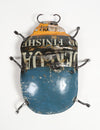 Galvanised & Recycled Iron Bug Tabletop Decorative