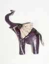 Galvanised & Recycled Iron Elephant Tabletop Decorative