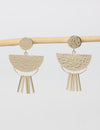 Vayu Earth, handmade, artisan, jewellery UK, unique jewellery, fashion accessories, handmade earrings, handcrafted earrings, earth jewellery, sustainable earrings, ethical earrings, fashion jewellery earrings, brass jewellery, brass earrings, gold earrings, long gold dangle earrings, gold dangle earrings, dangle earrings for women, earrings for valentine's day, brass accessories, drop earrings gold, hammered gold earrings, geometric gold earrings