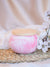 Hand-Poured French Cut Roses Calming Candle - Marbled Concrete Jar with Lid