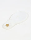 Hand Carved White Marble Tea Bag Rest