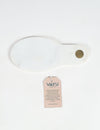 Hand Carved White Marble Tea Bag Rest