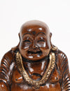 Hand Carved Wooden Buddha Tabletop Decorative, Vayu Earth, Handmade, Sustainable, Ethical