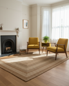 Hand Woven Earthy Rectangular Jute Area Rug - 183x122cm