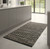 Hand Woven Jute Striped Black Rug - 147x72cm