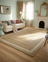 Hand Woven Natural Jute Rug - 203x150cm