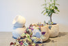 Vayu Earth, handmade, sustainable, ethical, home decor, artisan, Indonesia, wooden planter, planter set, room décor, homewares decor, tribal