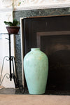 Handcrafted Antique Finish Vase in Terracotta - Small