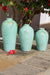 Handcrafted Antique Finish Vase in Terracotta - Small
