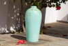 Handcrafted Antique Finish Vase in Terracotta - Large