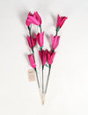 Handcrafted Eco-friendly Palm Leaves Flower Sticks (Set of 3), Vayu Earth, Handmade, Sustainable, Ethical