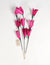 Handcrafted Eco-friendly Palm Leaves Flower Sticks (Set of 3), Vayu Earth, Handmade, Sustainable, Ethical