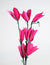 Handcrafted Eco-friendly Palm Leaves Flower Sticks (Set of 3), Vayu Earth, Handmade, Sustainable, Ethical