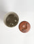 Handcrafted Egg Shell Metal Onion Storage Bin with Wooden Lid, Vayu Earth, Handmade, Sustainable, Ethical
