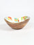Vayu Earth, handmade, artisan, home decor, home accessories, home accents, sustainable, ethical, kitchen and dining, kitchen accessories, serveware, kitchen ideas, homewares decor, kitchen accessories, homewares decor, wood bowl, home decor items, wooden art, wood art, bowl wooden, printed floral, mango wood bowl, floral bowl, handmade wooden bowl, hand crafted wooden bowl, bowl floral, wood bowl decor