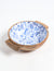 Vayu Earth, handmade, artisan, home decor, home accessories, home accents, sustainable, ethical, kitchen and dining, kitchen accessories, serveware, kitchen ideas, homewares decor, kitchen accessories, serving bowl, botanical print, wood bowl, bowl serving, bowl wooden, wood craftsmanship, wood with white, mango wood bowl, wood accessories, handmade wooden bowl, bowl with handles, serving bowl wood, handcrafted wood bowl, earth print