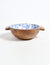 Vayu Earth, handmade, artisan, home decor, home accessories, home accents, sustainable, ethical, kitchen and dining, kitchen accessories, serveware, kitchen ideas, homewares decor, kitchen accessories, serving bowl, botanical print, wood bowl, bowl serving, bowl wooden, wood craftsmanship, wood with white, mango wood bowl, wood accessories, handmade wooden bowl, bowl with handles, serving bowl wood, handcrafted wood bowl, earth print