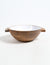 Vayu Earth, handmade, artisan, home decor, home accessories, home accents, sustainable, ethical, kitchen and dining, kitchen accessories, serveware, kitchen ideas, homewares decor, kitchen accessories, serving bowl, botanical print, wood bowl, bowl serving, bowl wooden, wood craftsmanship, wood with white, mango wood bowl, wood accessories, handmade wooden bowl, bowl with handles, serving bowl wood, handcrafted wood bowl, earth print