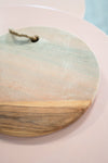 Vayu Earth, handmade, artisan, home decor, home accessories, home accents, sustainable, ethical, kitchen and dining, kitchen accessories, serveware, kitchen ideas, homewares decor, kitchen accessories, homewares decor, marble cheeseboard, round cheeseboard, rustic home decor