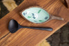 Handcrafted Black Teak Wood Ladle Spoon 31 cm