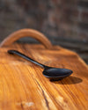 Handcrafted Black Teak Wood Ladle Spoon 31 cm