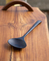 Handcrafted Black Teak Wood Ladle Spoon 31 cm