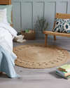 Jute Hand Woven Centre Rug - 122cm