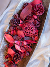 Mixed Dried Herbs Red Potpourri (Pack of 200g)