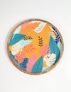 Vayu Earth, handmade, artisan, home decor, home accessories, home accents, sustainable, ethical, kitchen and dining, kitchen accessories, serveware, kitchen ideas, homewares decor, kitchen accessories, homewares decor, serving platter, wooden serving platter, wood platter, wood tray, food tray, earth platter, wood craftsmanship, wood accessories, printed on wood, table platter