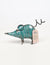 Recycled Iron Mouse Tabletop Decorative, Vayu Earth, Handmade, Sustainable, Ethical