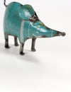 Recycled Iron Mouse Tabletop Decorative, Vayu Earth, Handmade, Sustainable, Ethical